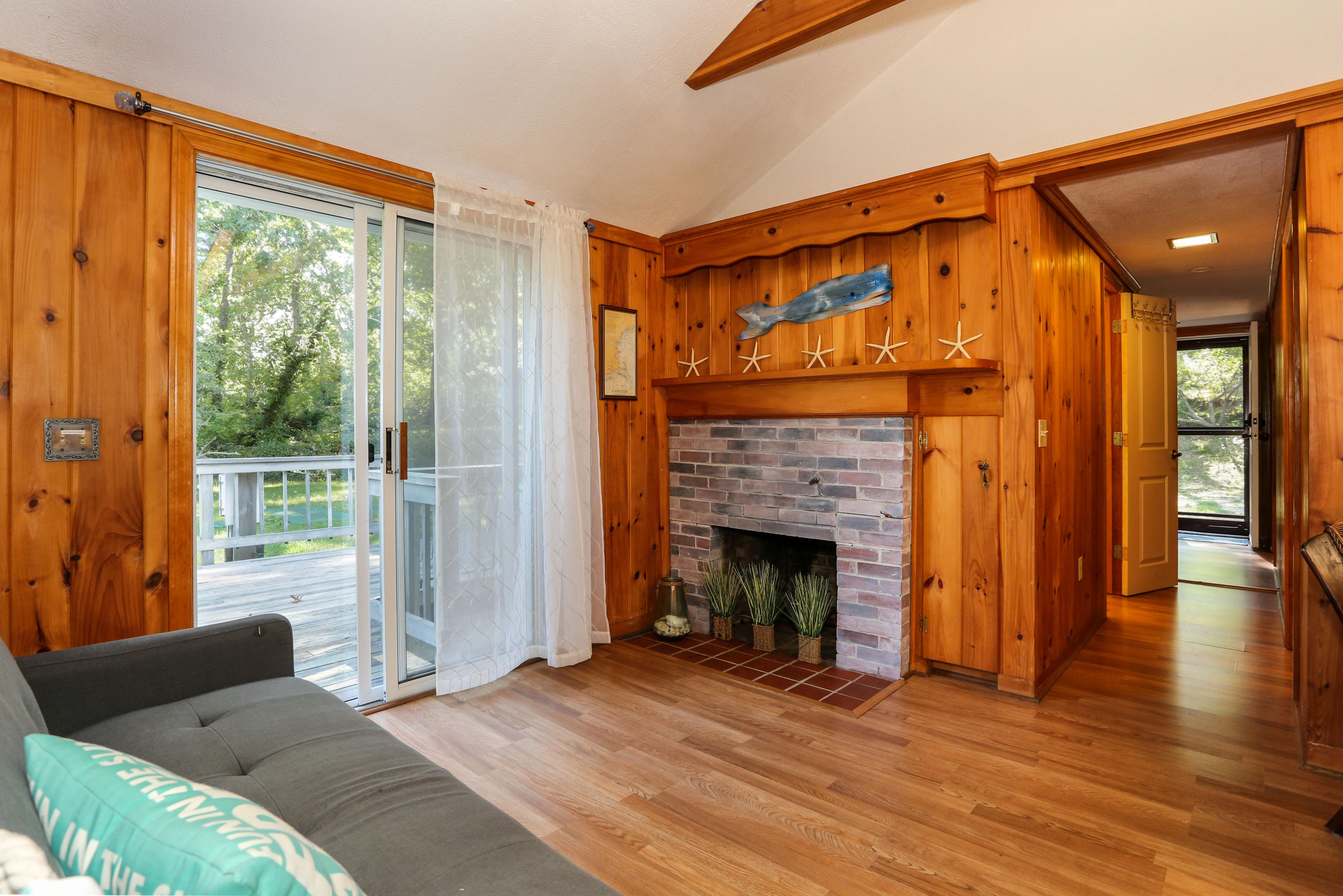 65 Steele Road Eastham, MA 02642 - Photo 9 of 26 Livingroom w/ Fireplace