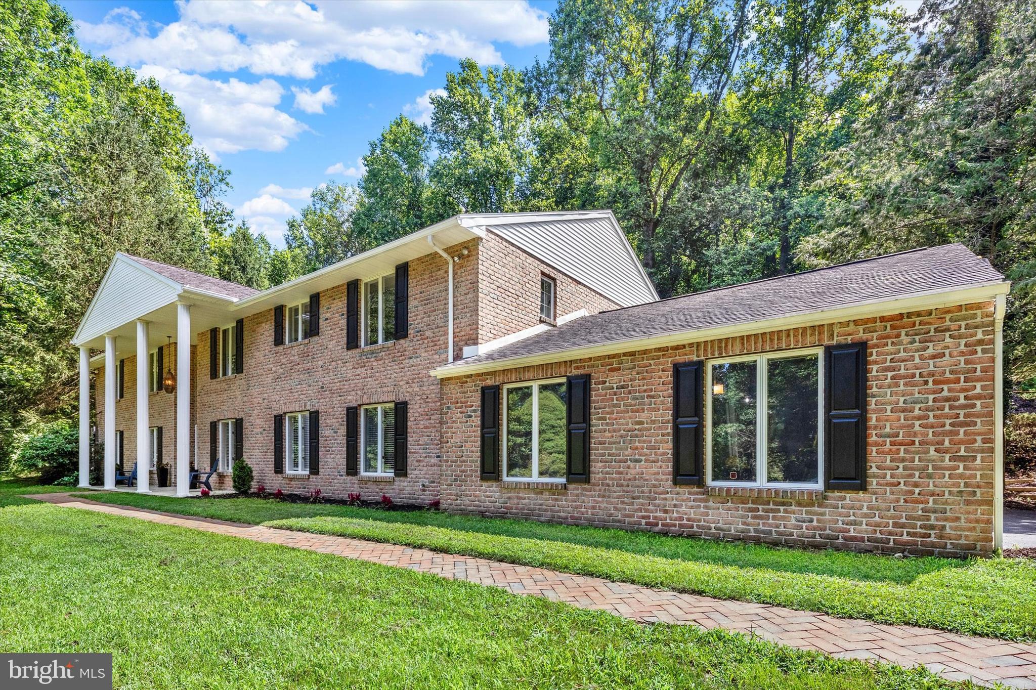 Exterior front - summer