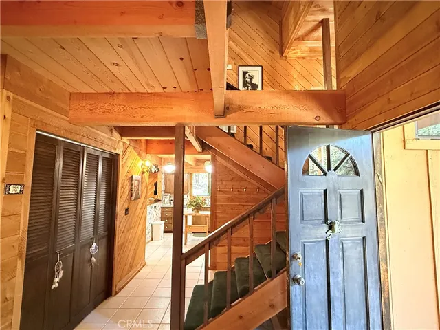 a view of water heater room