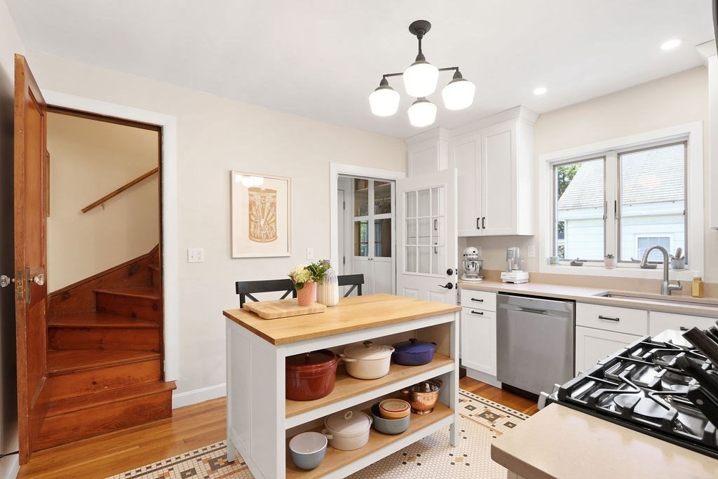 43-45 Owencroft Road, Unit 2 Boston, MA 02124 - Photo 13 of 36 a view of a kitchen counter space a sink and appliances