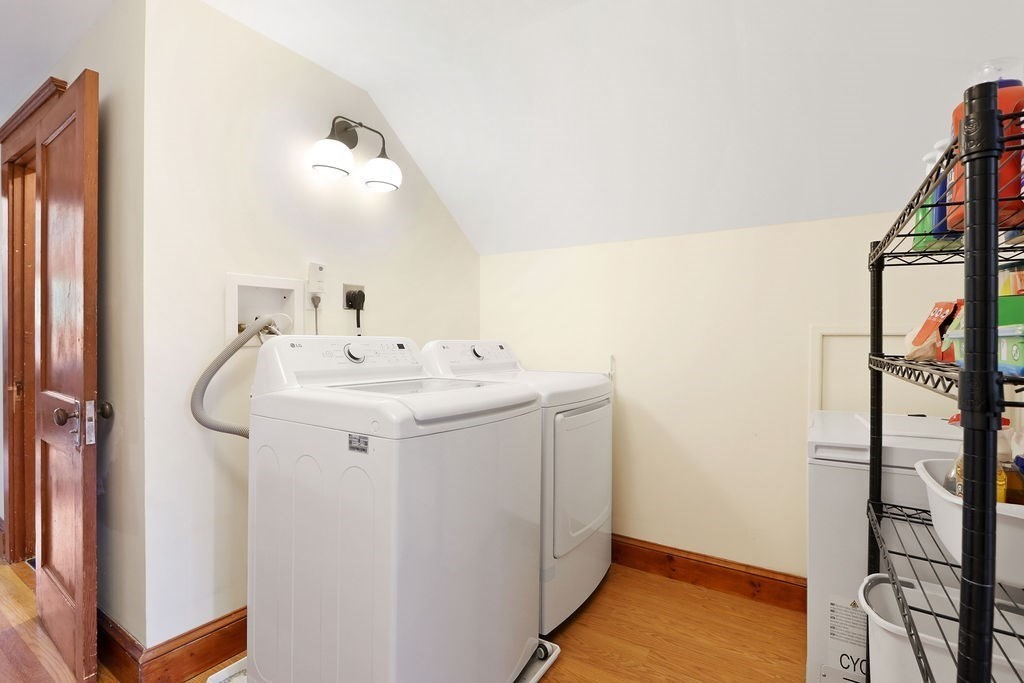 43-45 Owencroft Road, Unit 2 Boston, MA 02124 - Photo 24 of 36 a utility room with dryer and washer