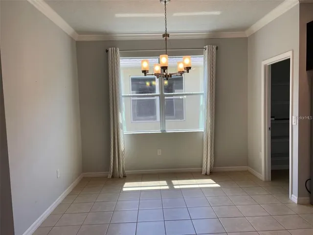 a view of store room with window