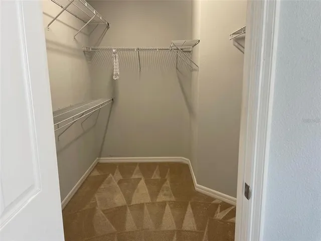 a view of walk in closet