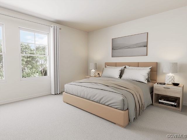 207 Whiteside Road Sandston, VA 23150 - Photo 13 of 19 a bedroom with a bed and a window