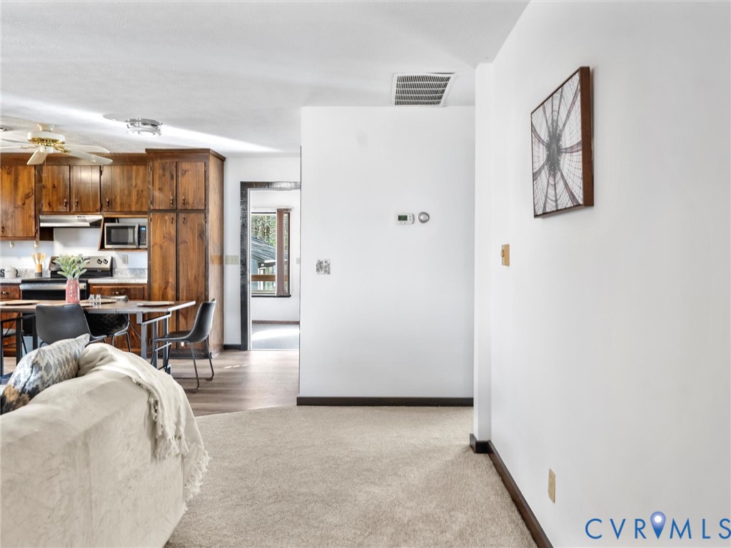 4905 Old Buckingham Road Powhatan, VA 23139 - Photo 43 of 50 a view of kitchen with furniture and refrigerator