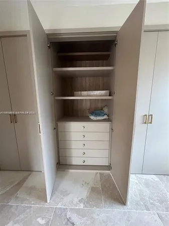 a view of closet