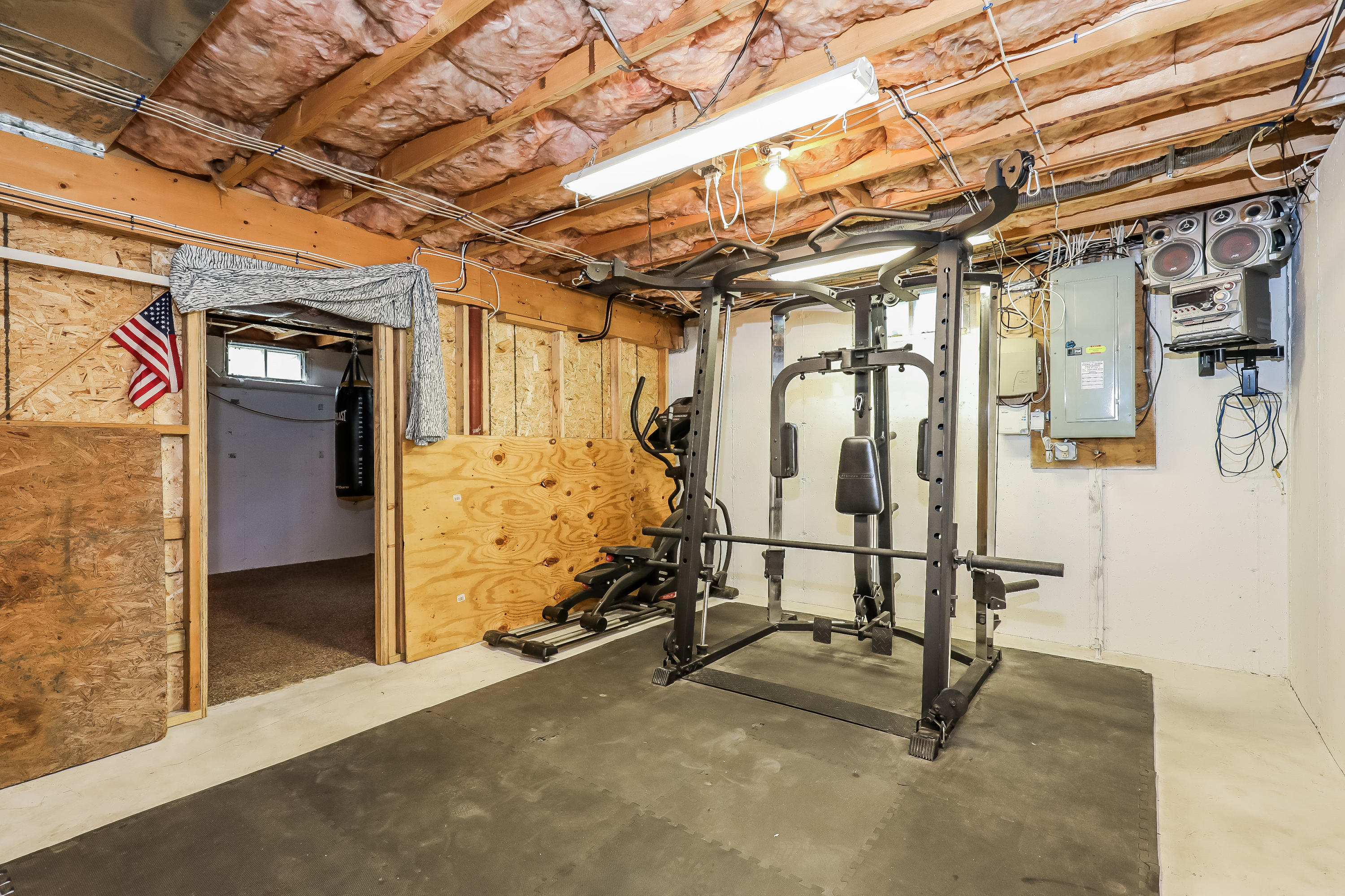 39 Station Street Wareham, MA 02571 - Photo 18 of 22 a view of a room with gym equipment