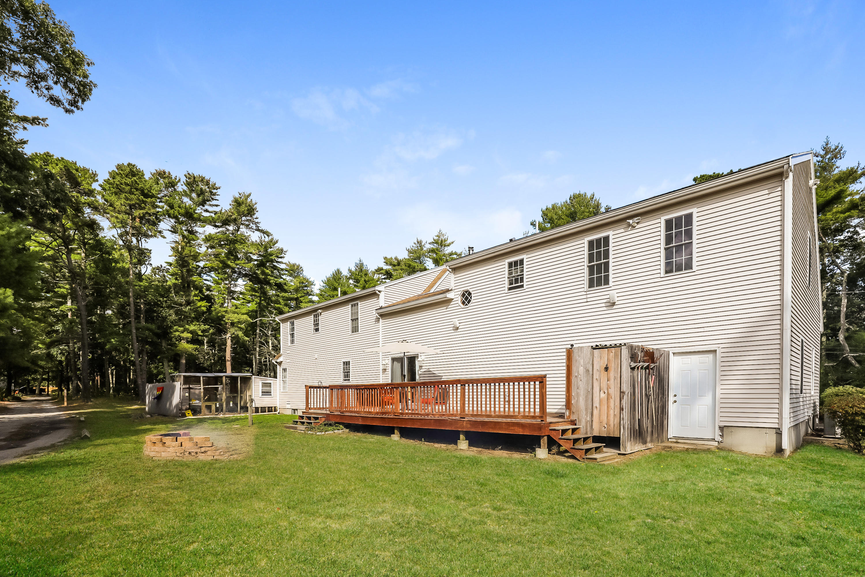 39 Station Street Wareham, MA 02571 - Photo 20 of 22 a view of a house with backyard