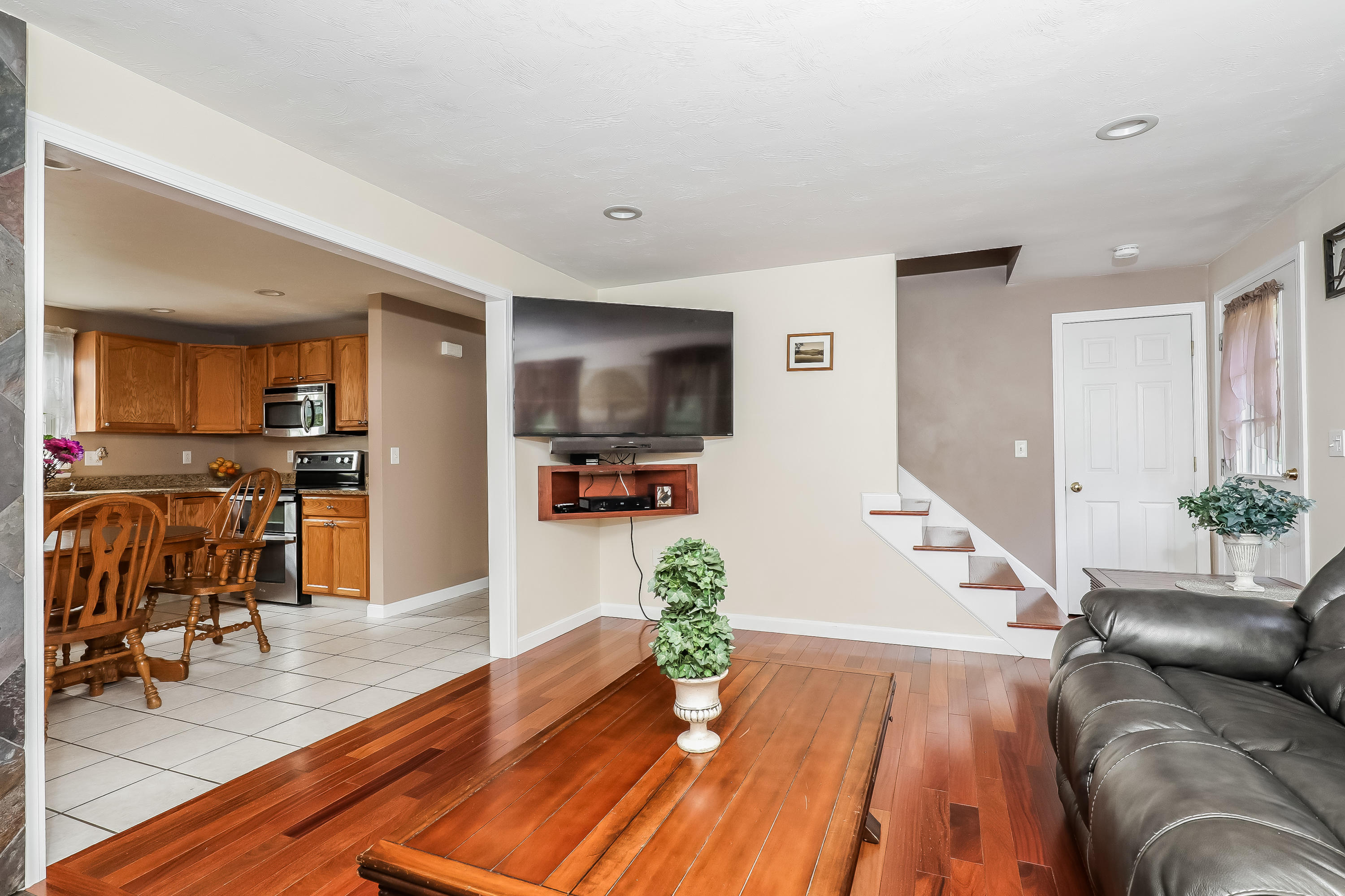 39 Station Street Wareham, MA 02571 - Photo 9 of 22 a living room with furniture and a wooden floor