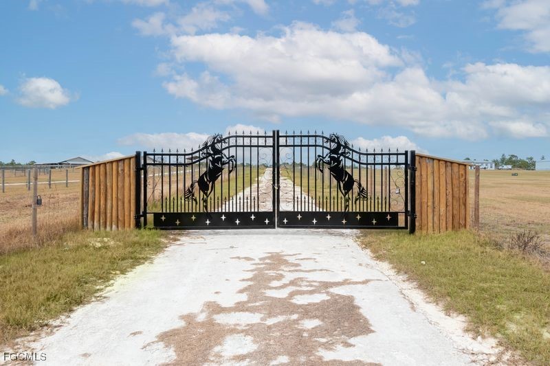 14461 Southeast 80th Street Morriston, FL 32668 - Photo 4 of 37 a view of swimming pool with furniture in front of house