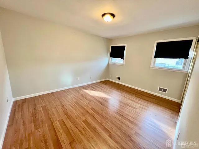 wooden floor in a room