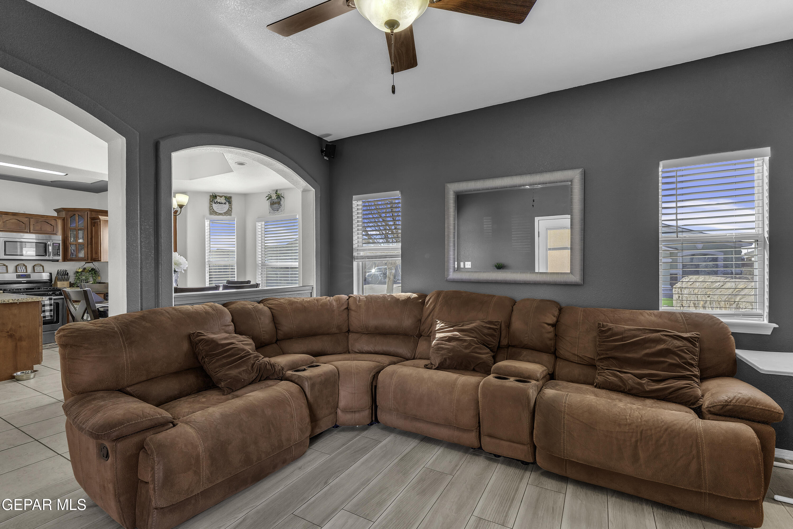 14401 Delta Point Court El Paso, TX 79938 - Photo 6 of 49 a living room with furniture and a large window