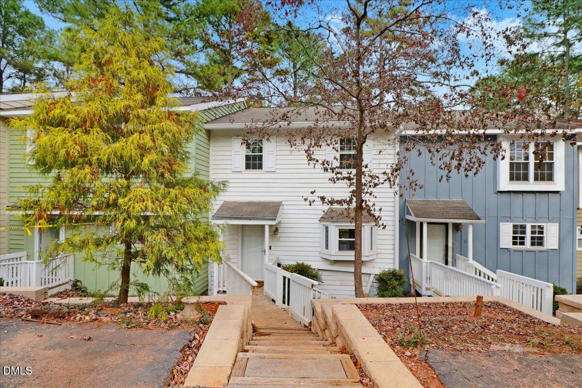 front view of a house