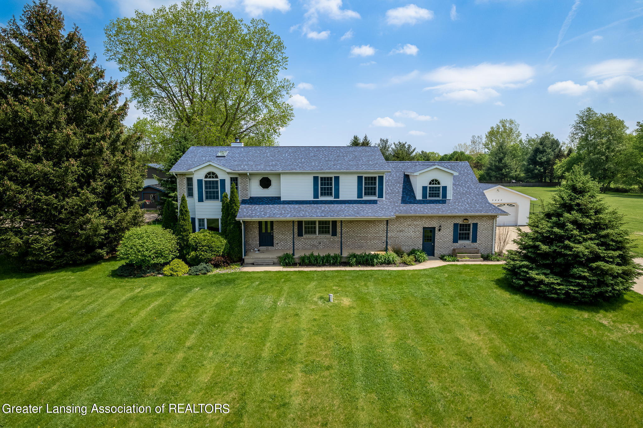 2440 Gilbert Road Lansing, MI 48911 - Photo 3 of 47 Exterior Front - Aerial