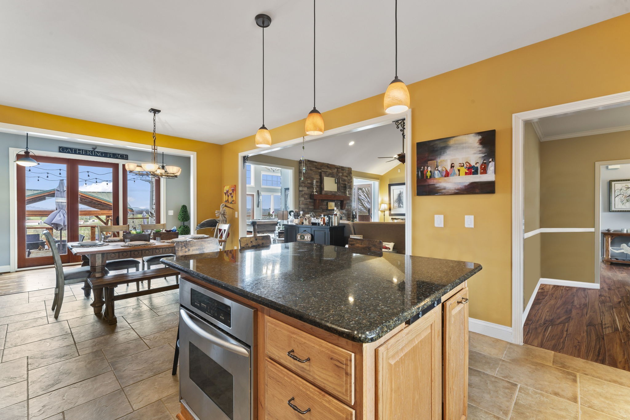 1180 Allisona Road Eagleville, TN 37060 - Photo 23 of 65 a kitchen with a table chairs and living room