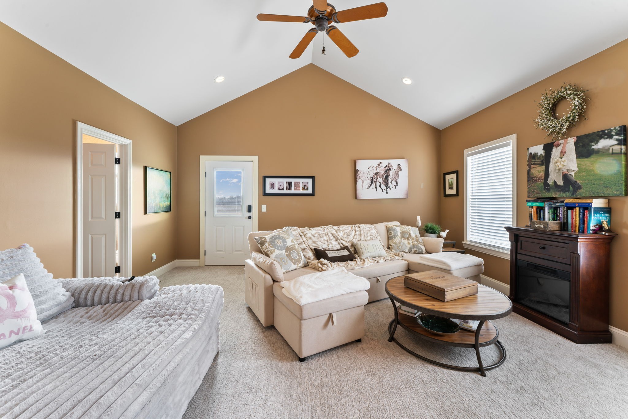 1180 Allisona Road Eagleville, TN 37060 - Photo 32 of 65 a living room with furniture and a flat screen tv