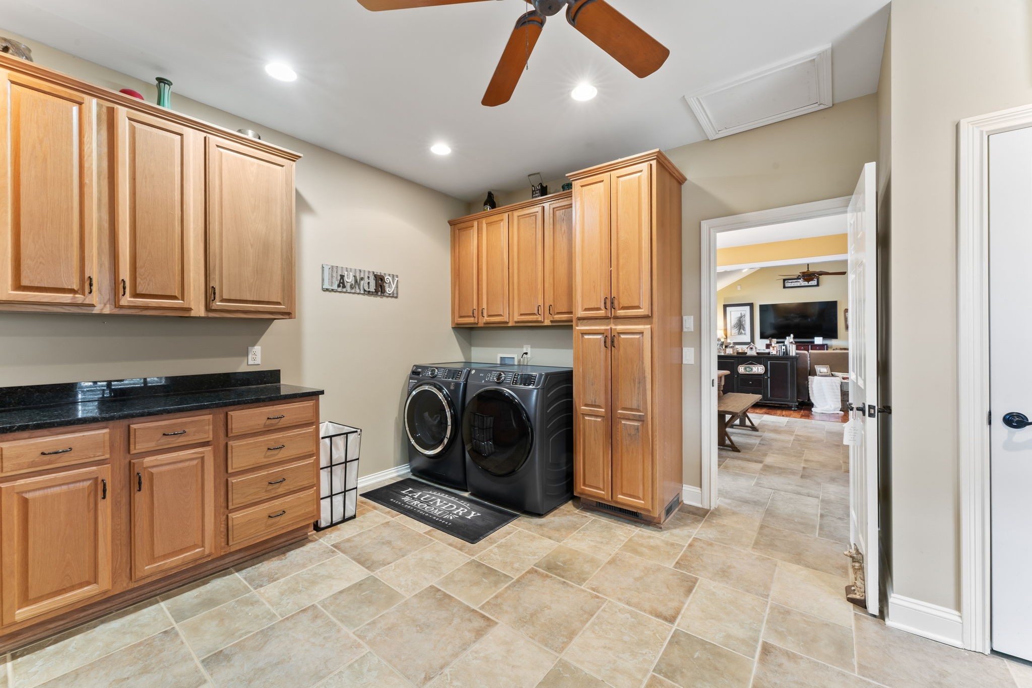 1180 Allisona Road Eagleville, TN 37060 - Photo 43 of 65 a view of a hallway with washer and dryer