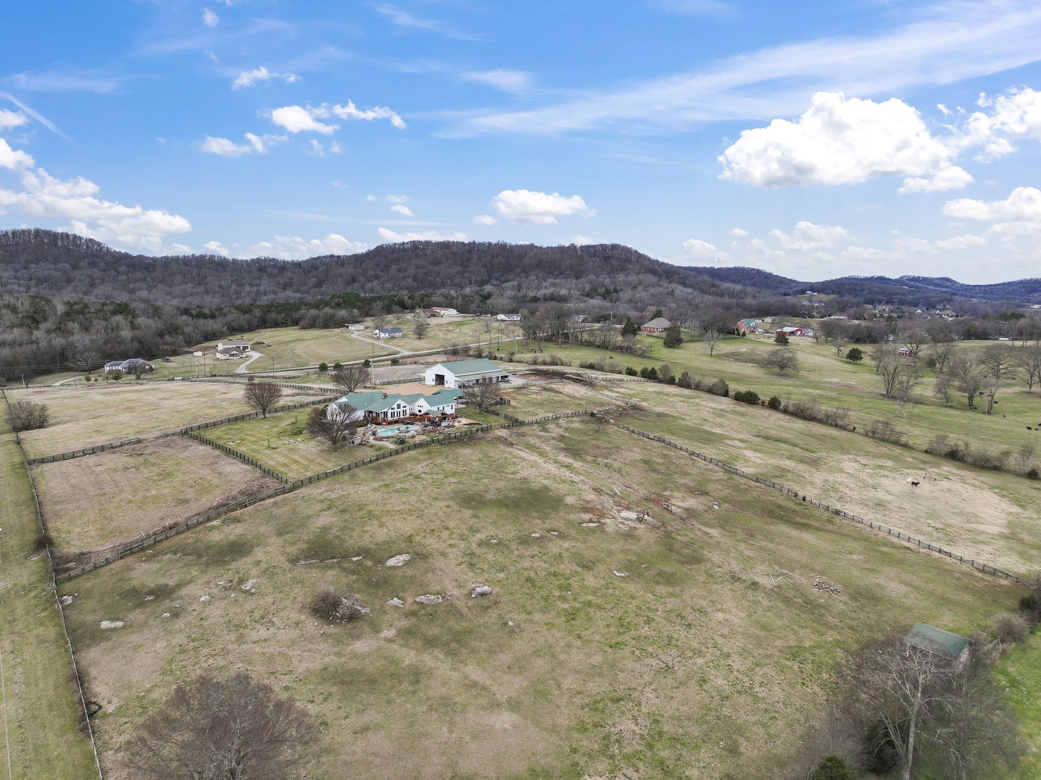 1180 Allisona Road Eagleville, TN 37060 - Photo 59 of 65 a view of a lake with a mountain