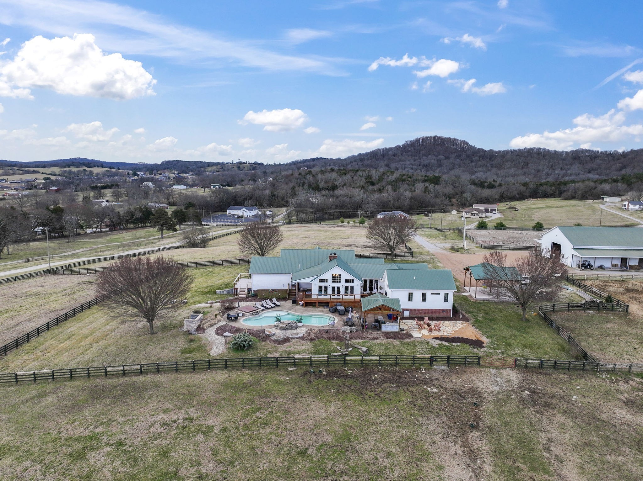 1180 Allisona Road Eagleville, TN 37060 - Photo 60 of 65 a view of a lake with houses in the back
