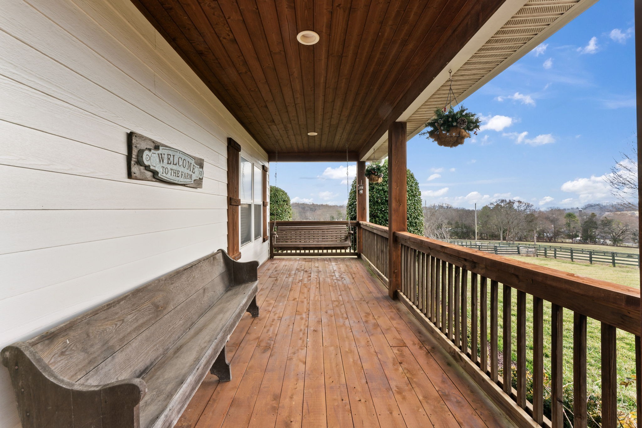 1180 Allisona Road Eagleville, TN 37060 - Photo 7 of 65 a view of balcony with wooden floor