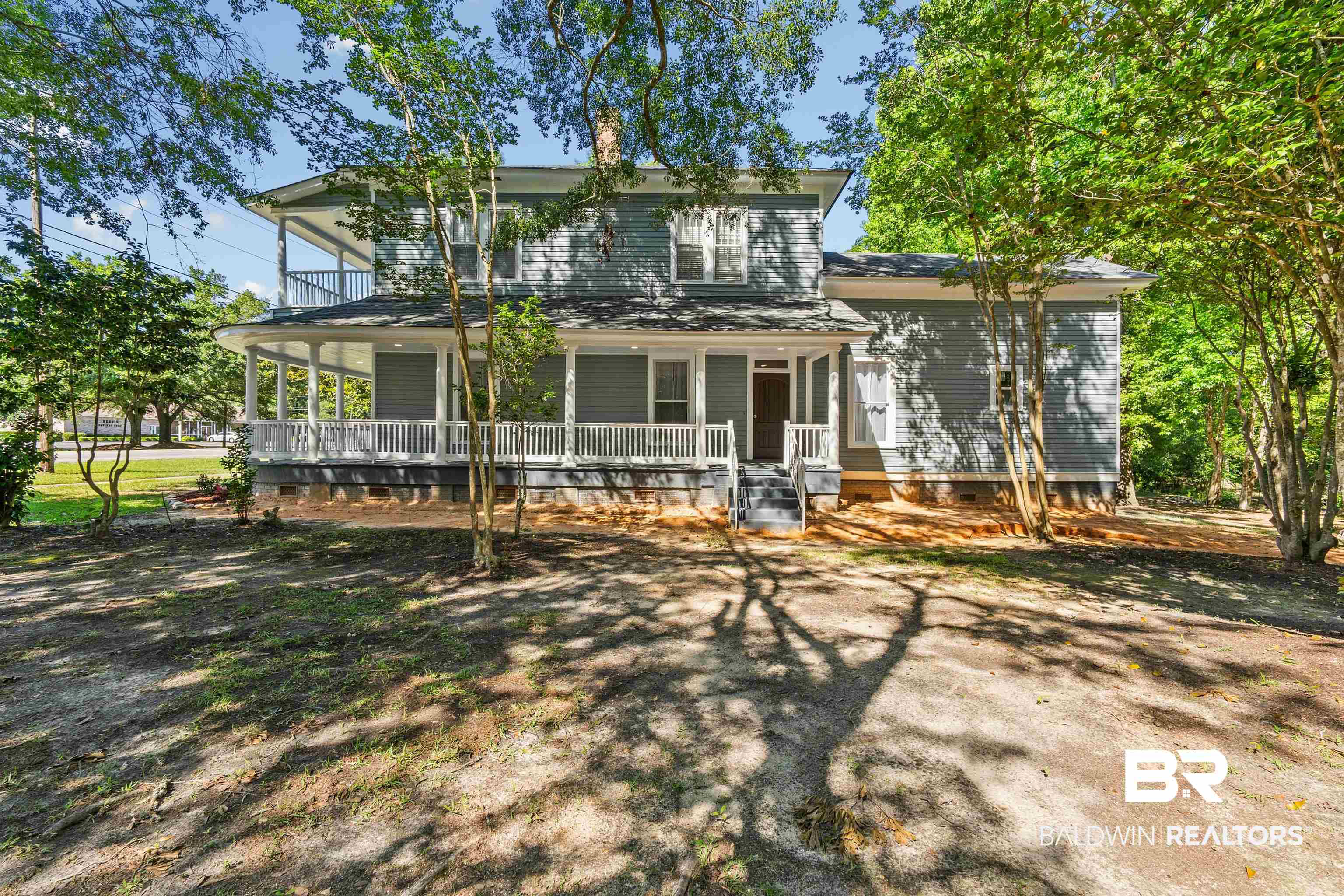 407 East 2nd Street Bay Minette, AL 36507 - Photo 35 of 40 Back of house with a large porch
