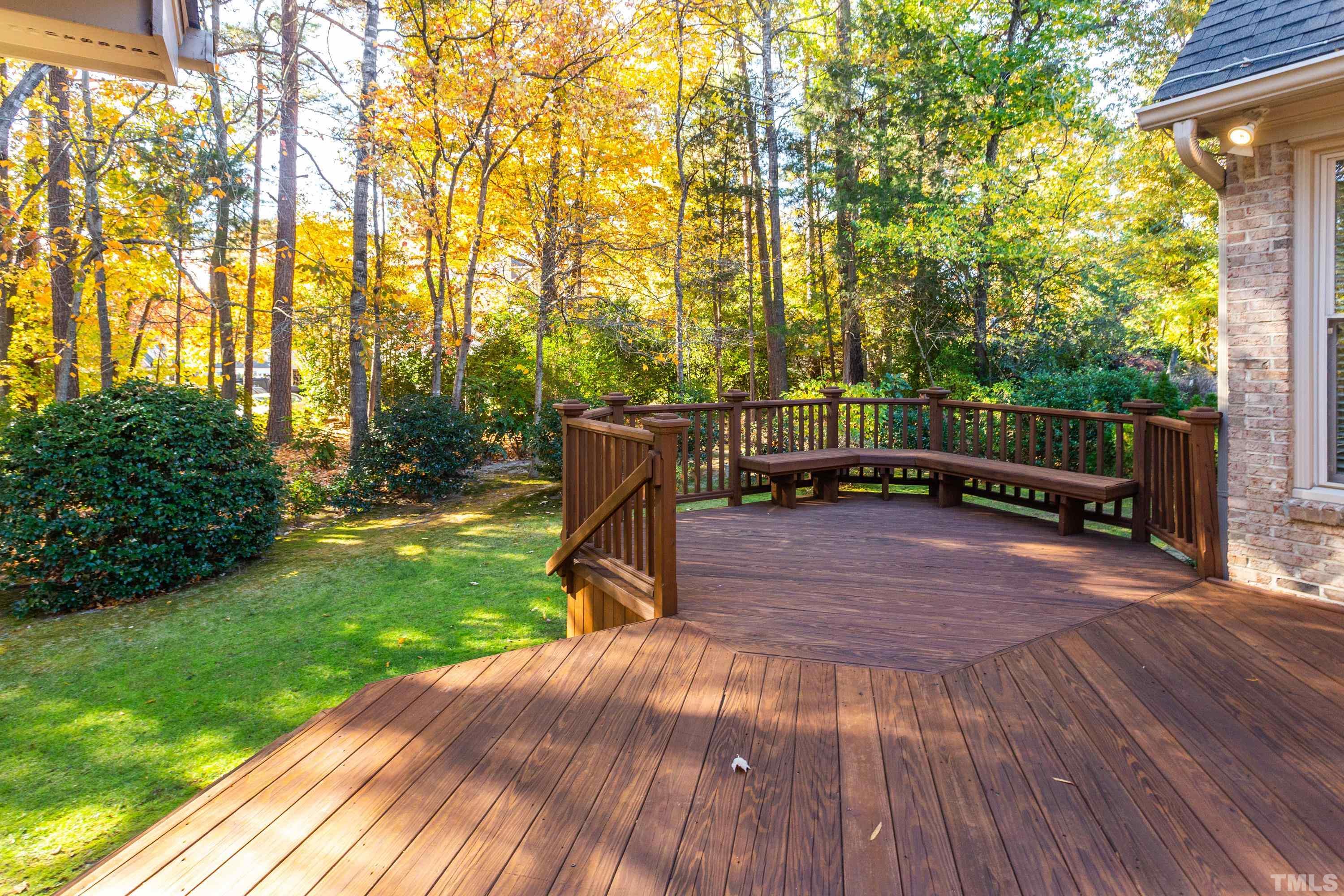 114 Old Pros Way Cary, NC 27513 - Photo 10 of 26 a view of a backyard with sitting area