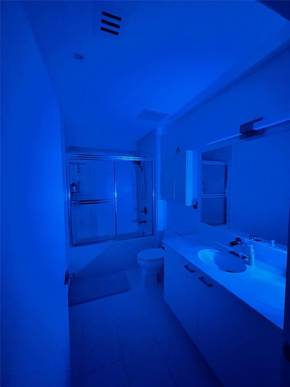 133 Northeast 2nd Avenue, Unit 1610 Miami, FL 33132 - Photo 18 of 52 a view of a bathroom with a sink and a toilet