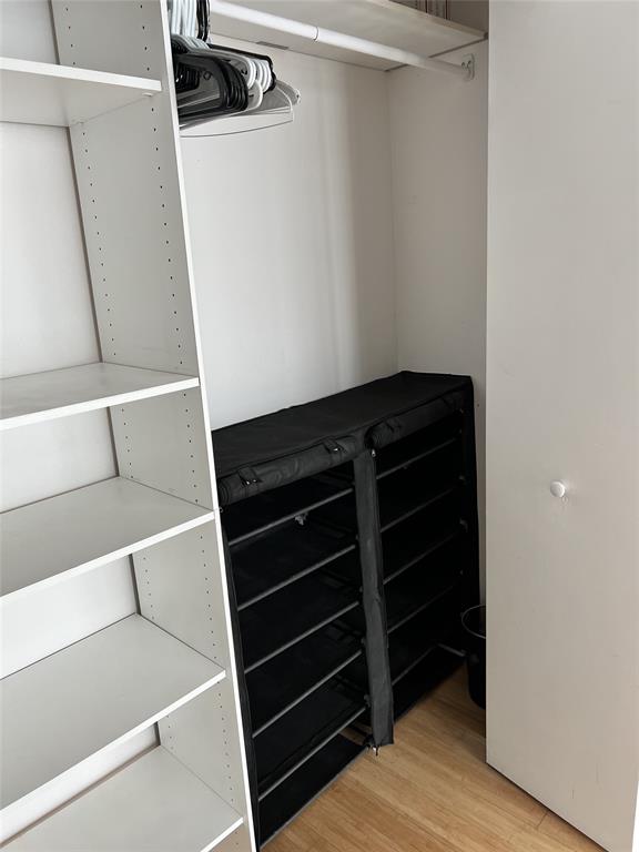 133 Northeast 2nd Avenue, Unit 1610 Miami, FL 33132 - Photo 21 of 52 a view of walk in closet with empty racks