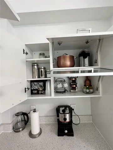 a view of storage and utility room