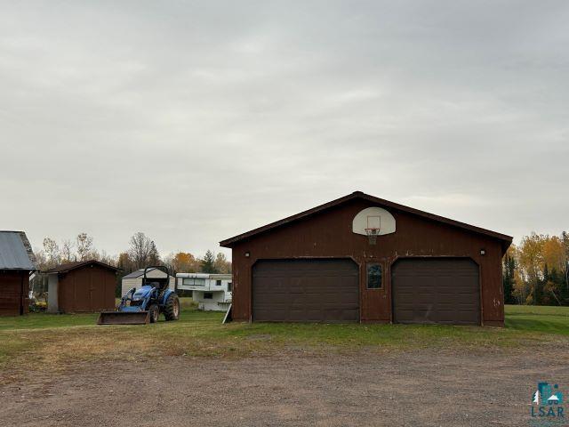 8353 Mannik Road Iron River, WI 54847 - Photo 11 of 52 View of detached garage