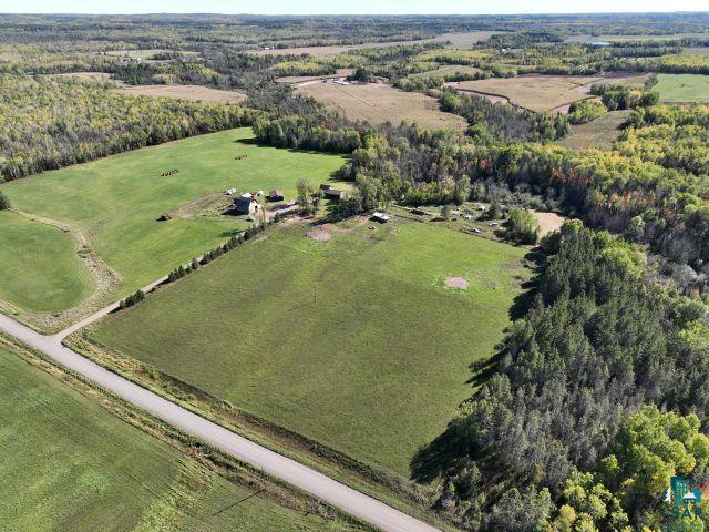8353 Mannik Road Iron River, WI 54847 - Photo 3 of 52 Aerial overview of property's location with rural landscape 40 Acres