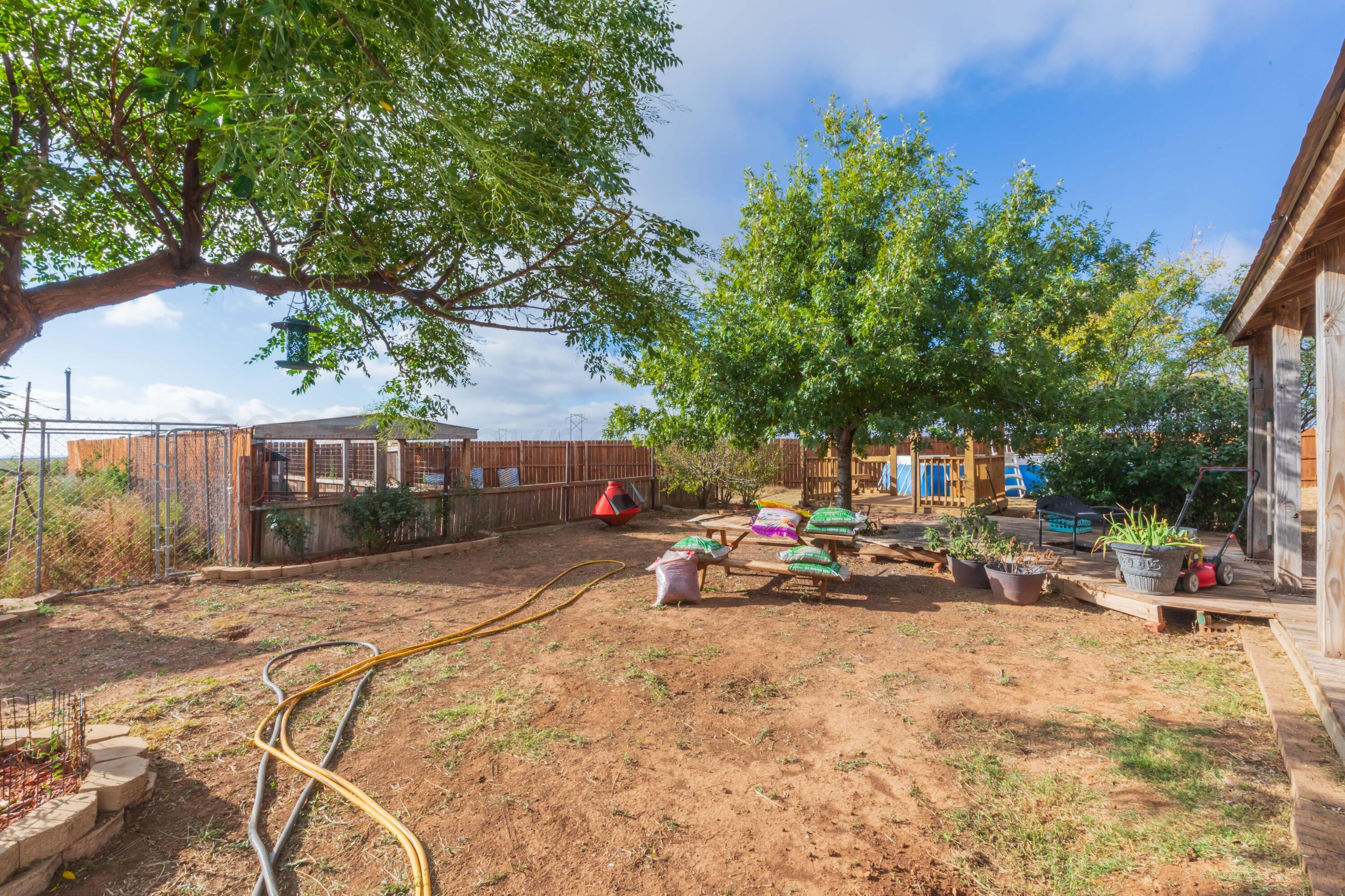 22701 South Blessen Road Canyon, TX 79015 - Photo 27 of 32 a view of a swimming pool with a patio