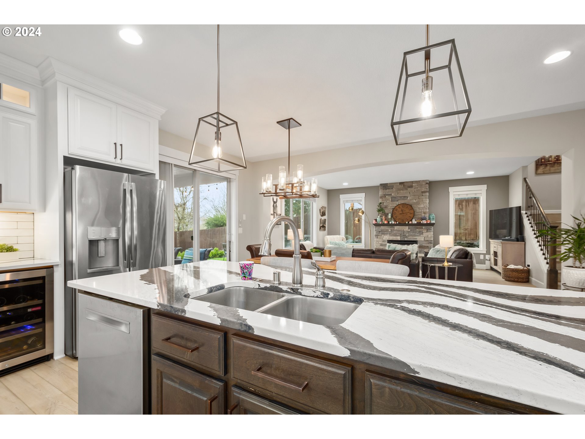2804 Northeast 167th Circle Ridgefield, WA 98642 - Photo 14 of 36 a kitchen with sink and window