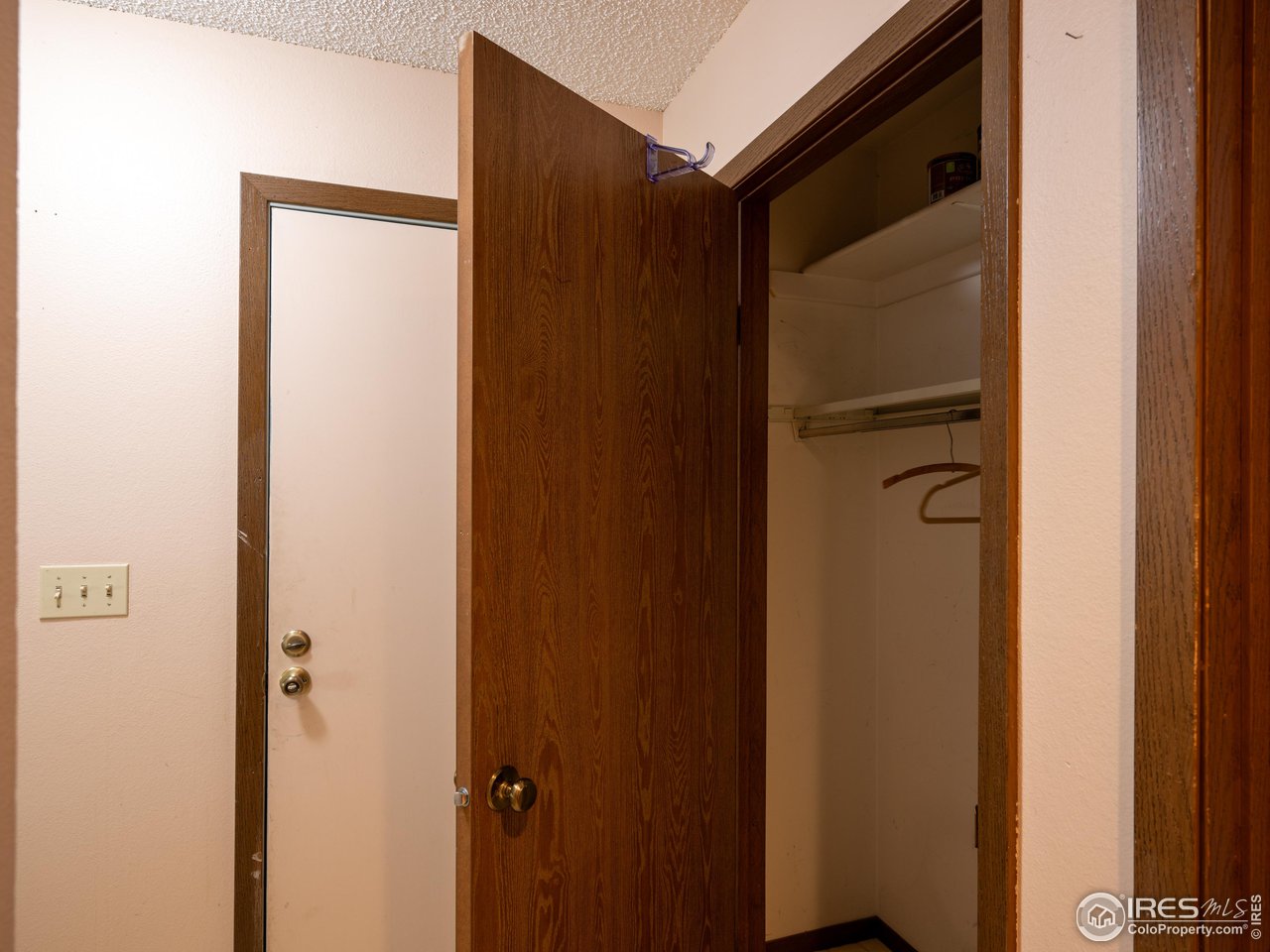 925 Columbia Road, Unit 736 Fort Collins, CO 80525 - Photo 3 of 16 Front Door and Coat Closet