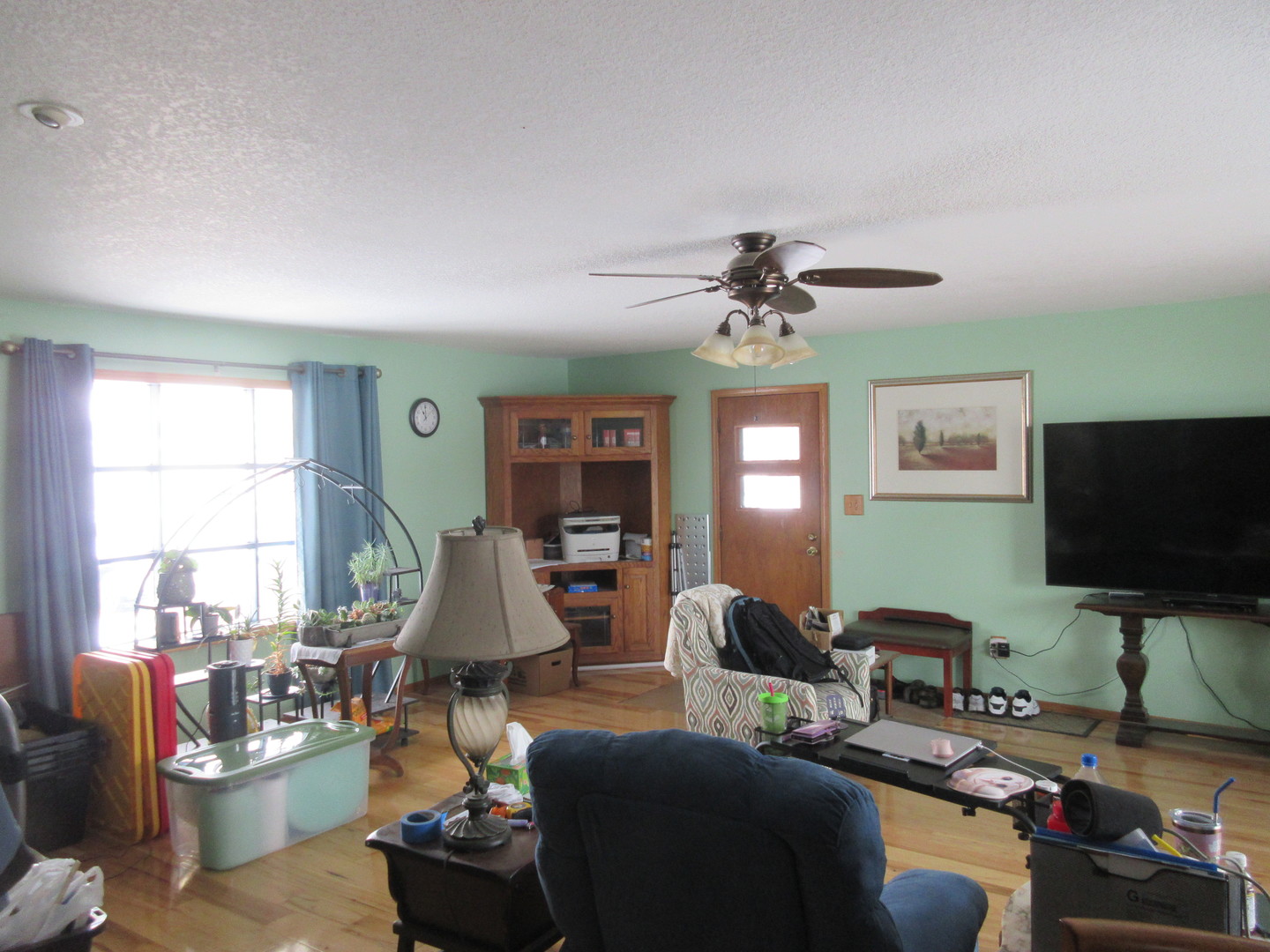 20172 Prophet Road Prophetstown, IL 61277 - Photo 5 of 32 a living room with furniture and a flat screen tv