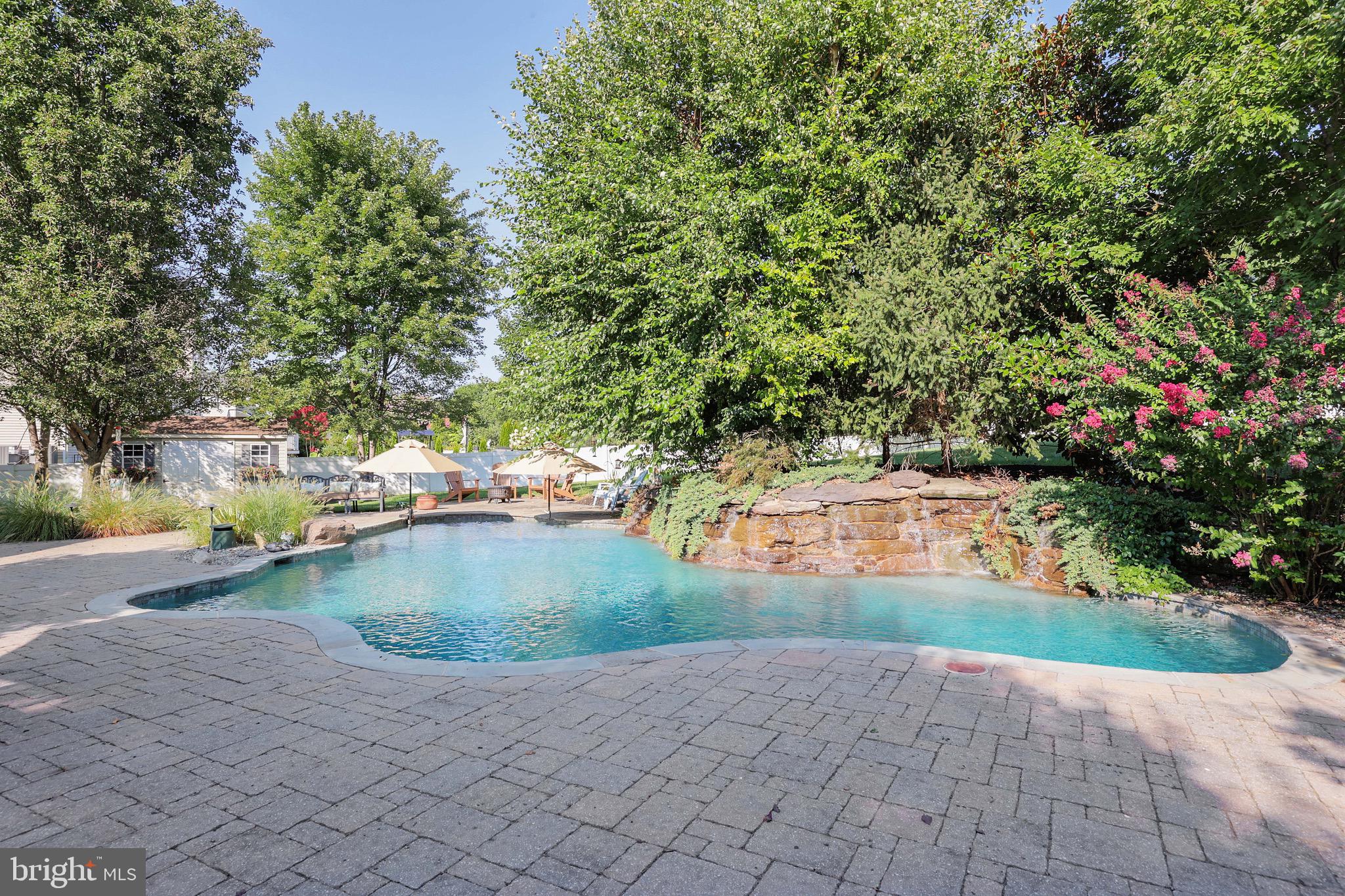 15 Manchester Court Columbus, NJ 08022 - Photo 45 of 80 a view of a swimming pool with a yard