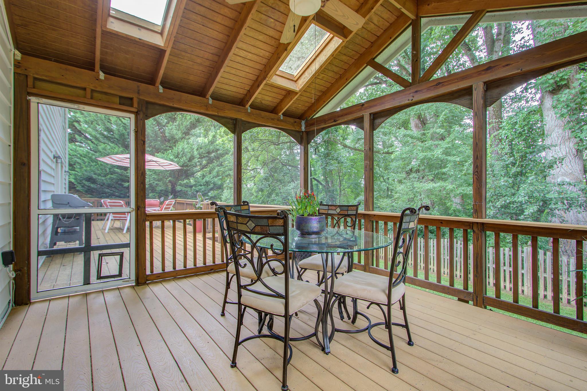 9706 Spring Ridge Lane Vienna, VA 22182 - Photo 39 of 44 Screen porch