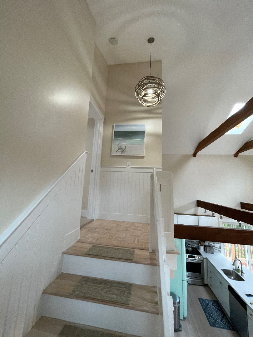 300 Chappaquiddick Road Edgartown, MA 02539 - Photo 12 of 16 a view of entryway and hall with wooden floor