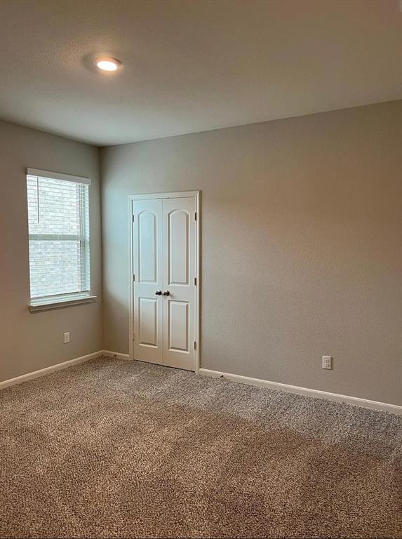 2013 Emma Court Anna, TX 75409 - Photo 15 of 20 Room featuring neutral-toned walls, textured carpeting, and a double-door closet