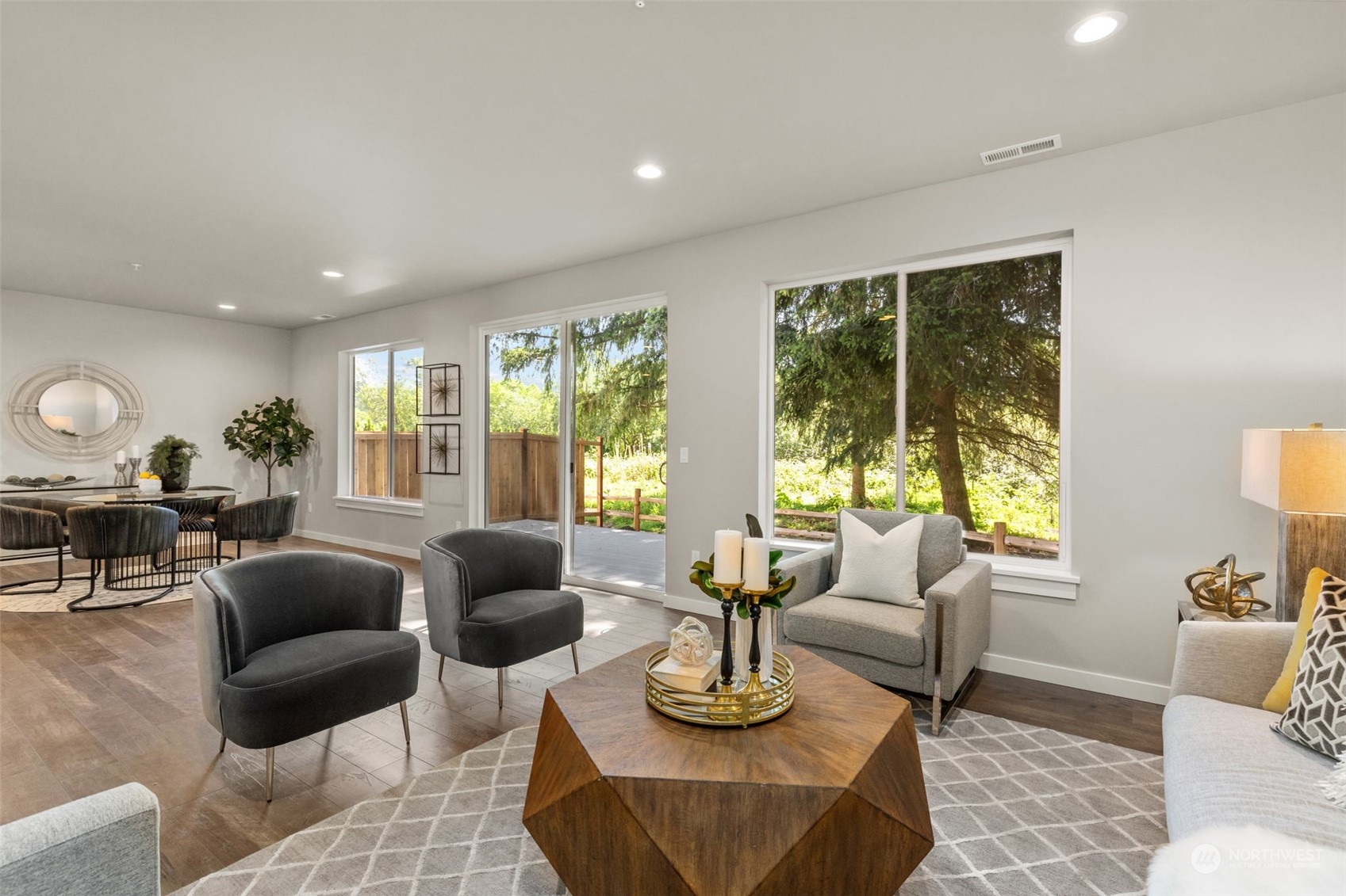712 Stitch Road Lake Stevens, WA 98258 - Photo 4 of 39 a living room with furniture and a large window