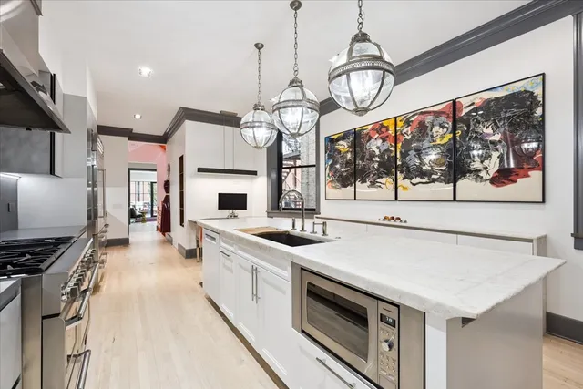 a outdoor living space with furniture and a potted plant