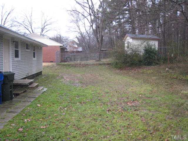 2413 Ellerbe Lane Raleigh, NC 27610 - Photo 3 of 3 Backyard