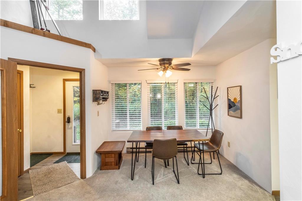 1821 Eagles Ridge Terrace Hidden Valley, PA 15502 - Photo 16 of 49 a dining room with furniture and window