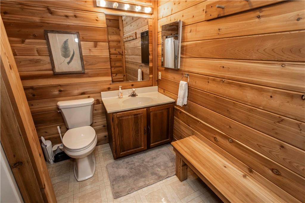 1821 Eagles Ridge Terrace Hidden Valley, PA 15502 - Photo 36 of 49 a bathroom with a toilet and a sink