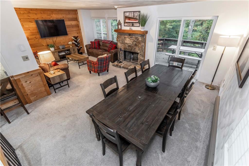 1821 Eagles Ridge Terrace Hidden Valley, PA 15502 - Photo 6 of 49 a living room with furniture and a fireplace