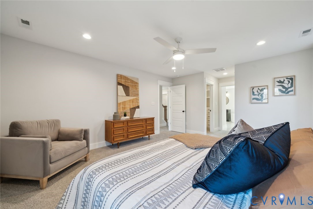 2471 Old Telegraph Road Providence Forge, VA 23140 - Photo 17 of 25 a bedroom with furniture and a couch