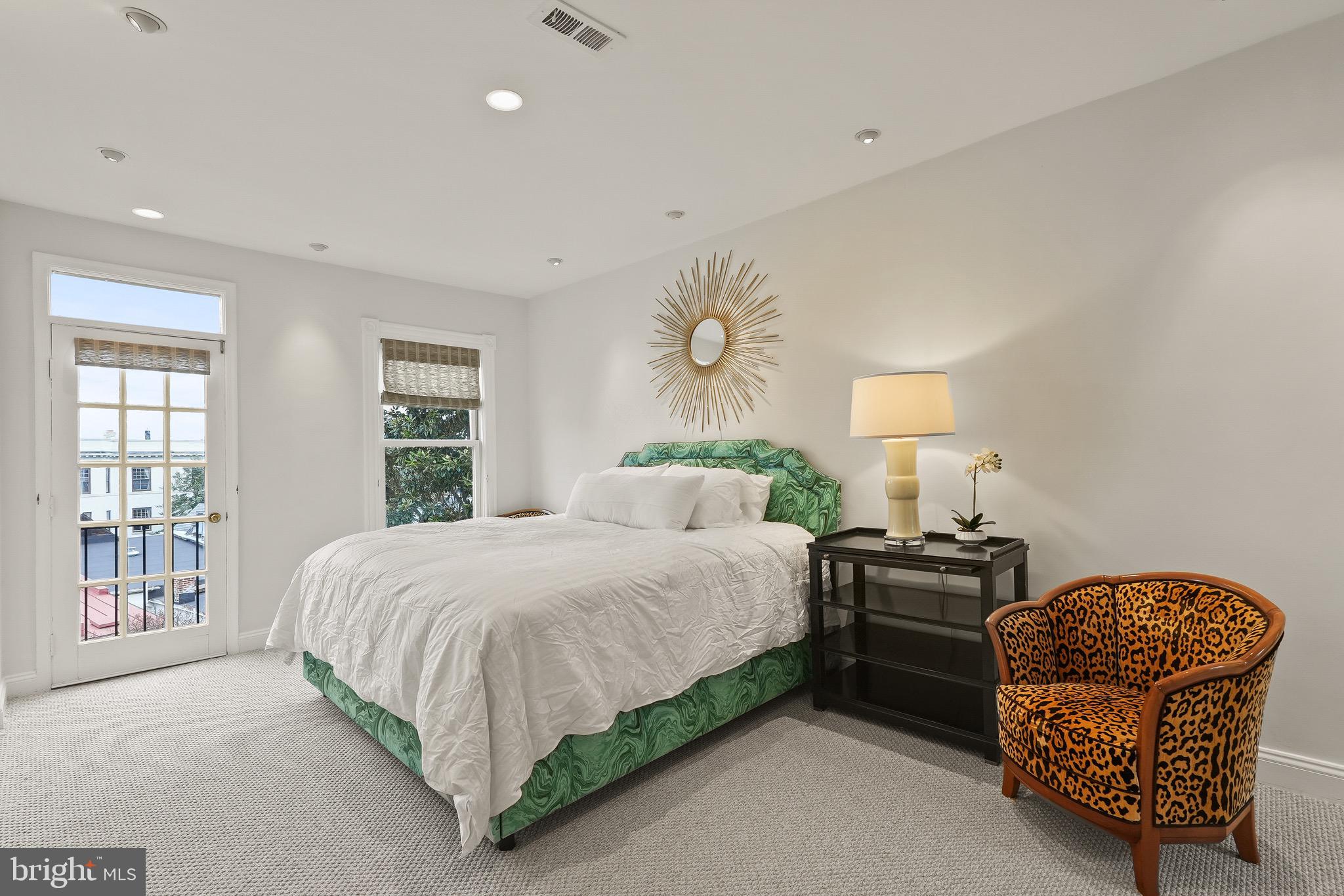 3010 R Street Northwest, Unit 3 Washington, DC 20007 - Photo 17 of 27 Cavernous Primary Bedroom - Room For King Bed.