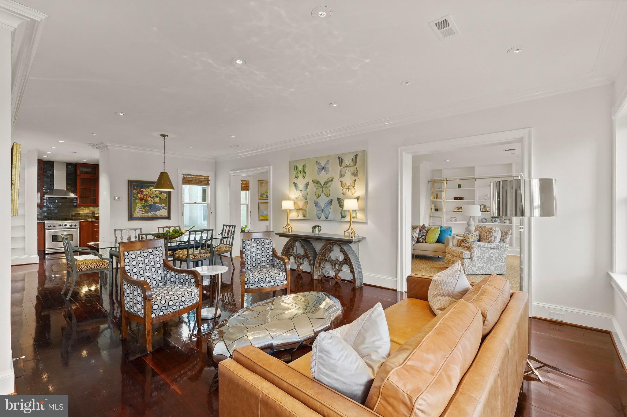 3010 R Street Northwest, Unit 3 Washington, DC 20007 - Photo 5 of 27 Gracious Entertaining Spaces