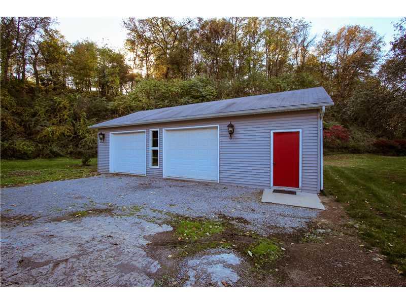 295 Gas House Road Wampum, PA 16157 - Photo 21 of 23 Parking Lot/Garage. 4-Stall heated garage