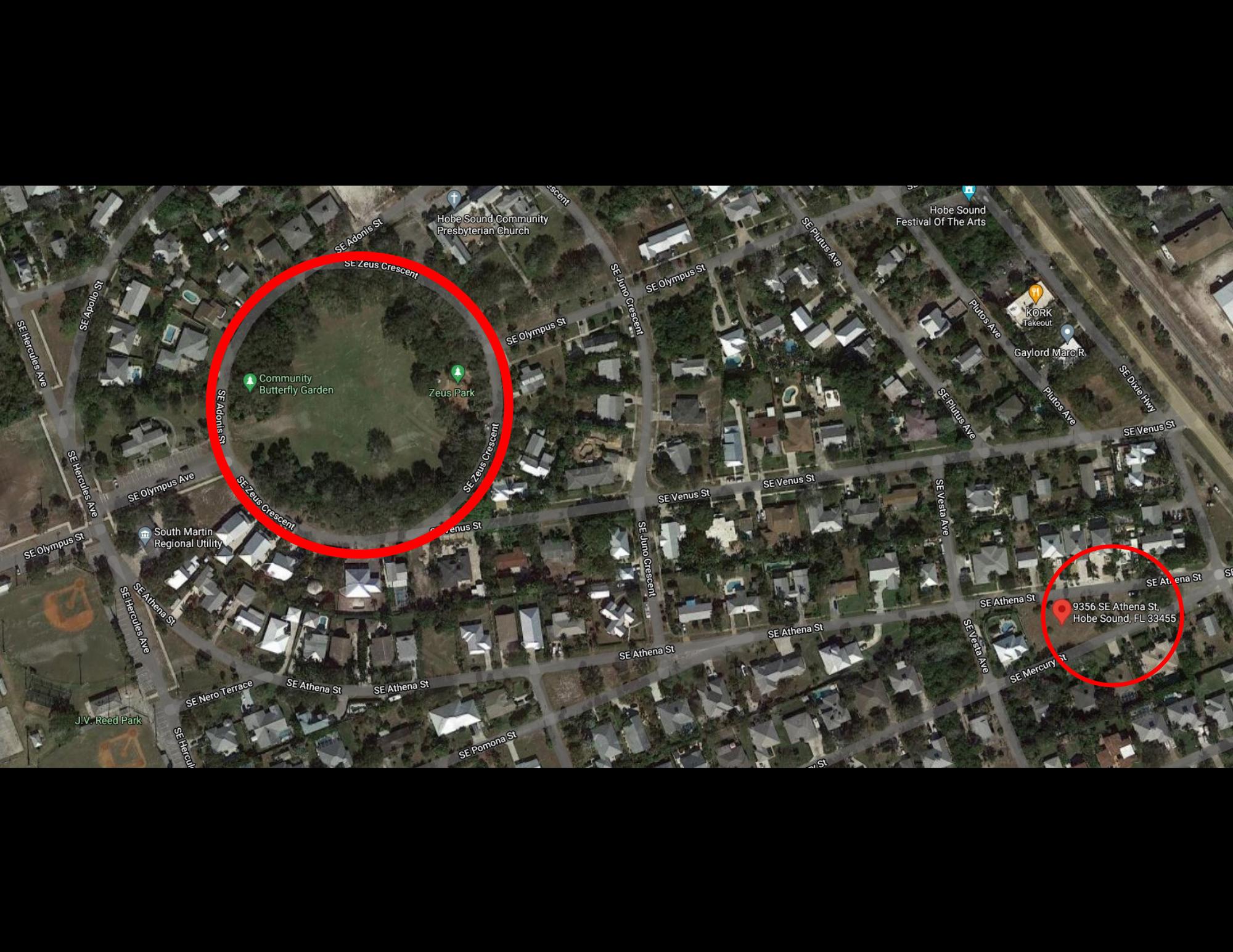 9356 Southeast Athena Street Hobe Sound, FL 33455 - Photo 4 of 8 Aerial